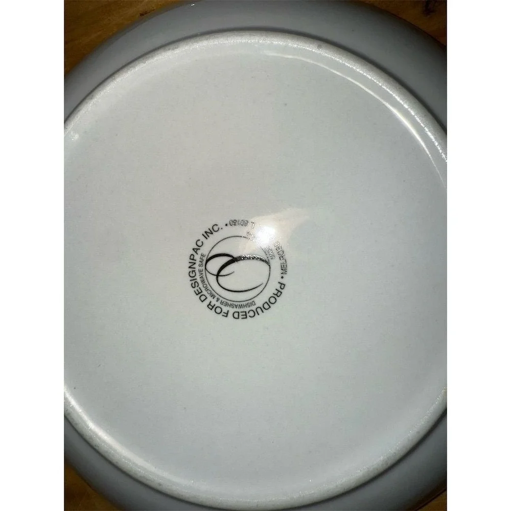 Morgan Newberry Olive Branch Dessert & Appetizer Plates Set of‎ 6 mediterranean